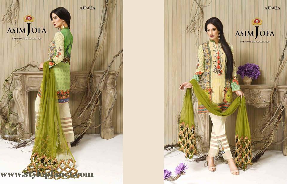 embroidered Collection by Asim Jofa