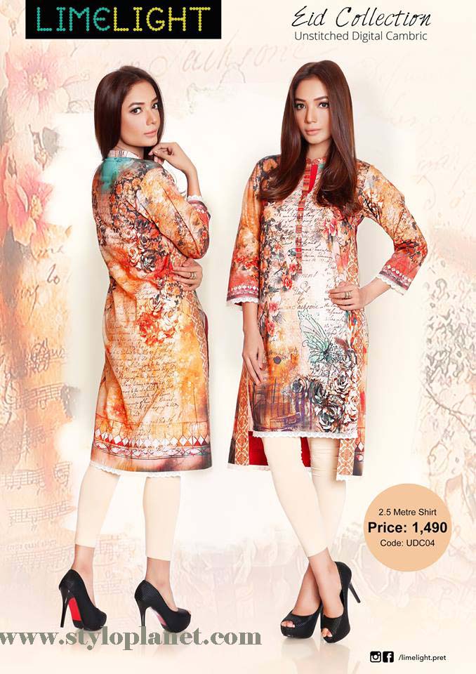 Limelight Unstitched Digital Cambric Eid Collection 2016-2017 (11)