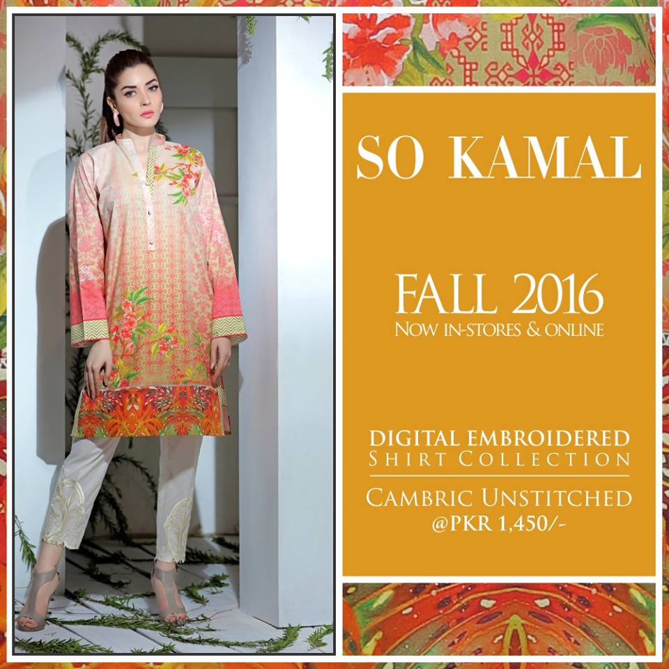 So Kamal Digital Embroidered Shirt Collection 2016-2017 Cambric Pret Dresses (10)