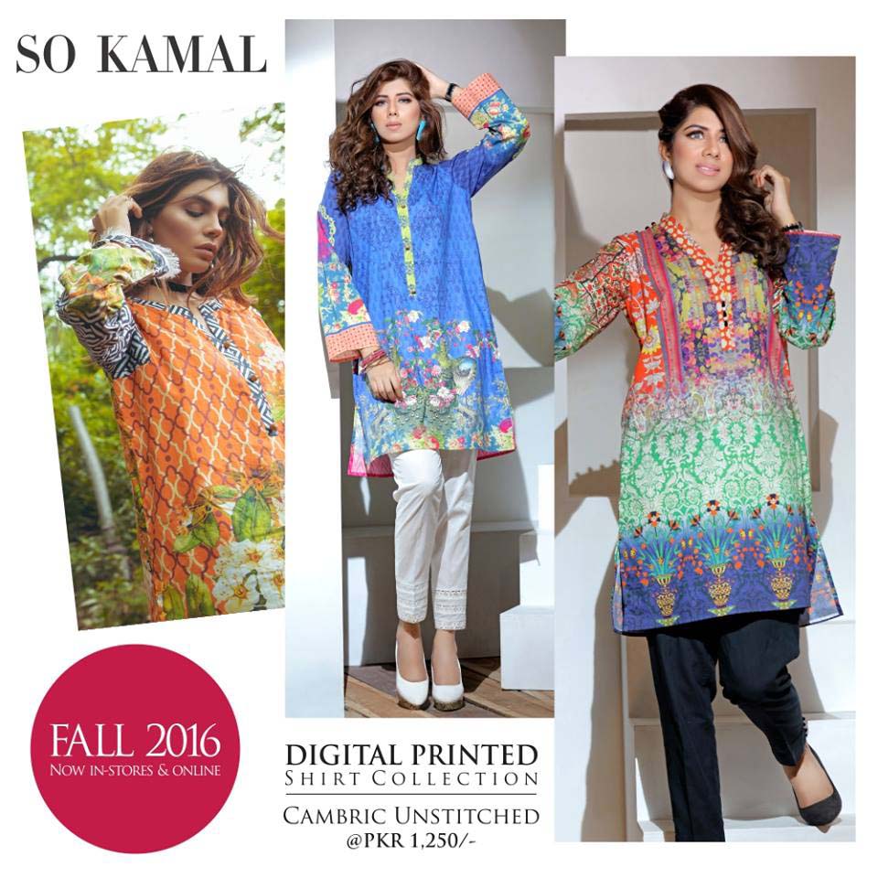 So Kamal Digital Embroidered Shirt Collection 2016-2017 Cambric Pret Dresses (21)