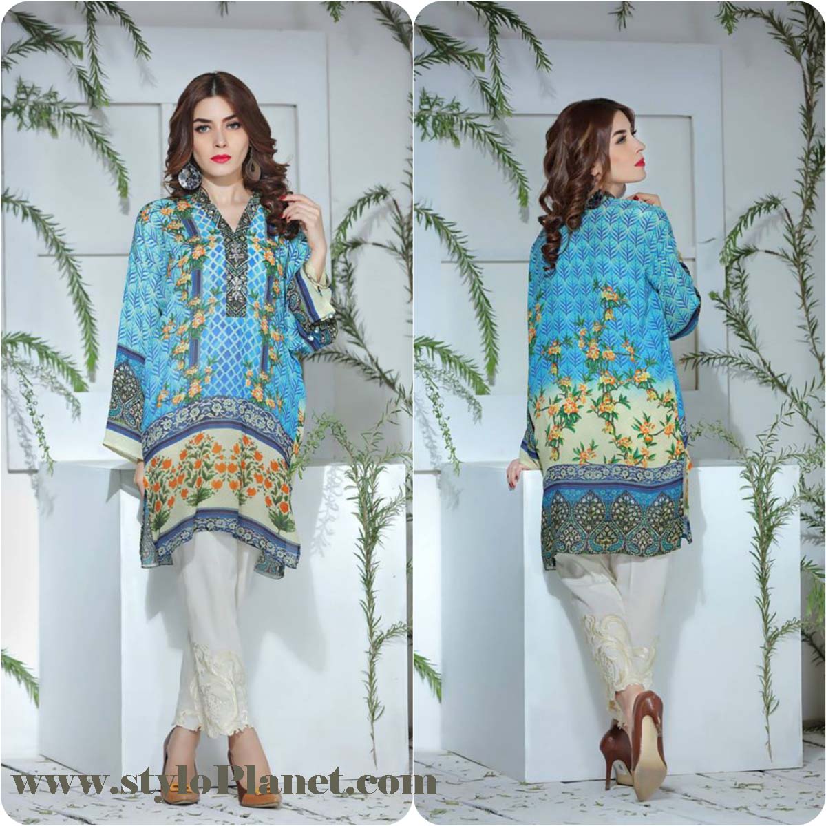 So Kamal Digital Embroidered Shirt Collection 2016-2017 Cambric Pret Dresses (3)