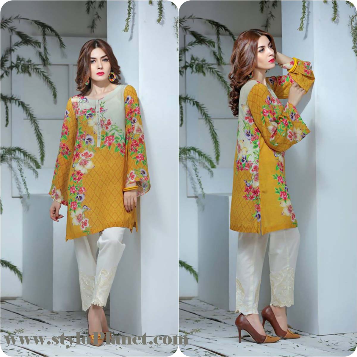 So Kamal Digital Embroidered Shirt Collection 2016-2017 Cambric Pret Dresses (4)