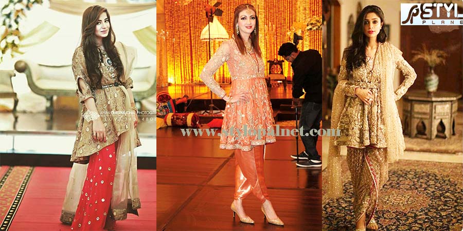 Latest Fashion of Pakistani and Indian Frocks 2016-2017 Designs