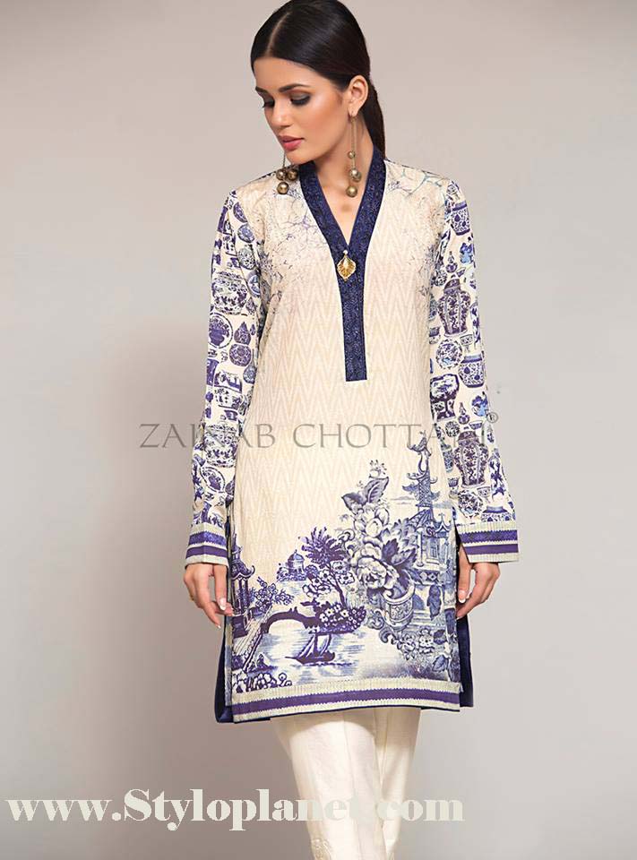 Zainab Chottani Premium Embroidered Eid Collection 2016-2017 (17)