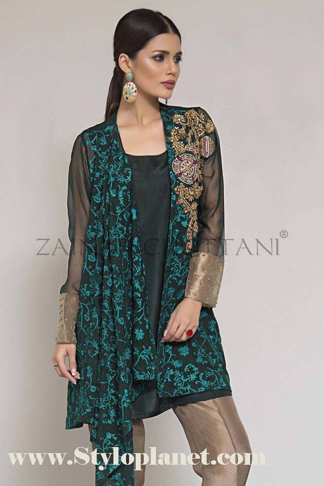 Zainab Chottani Premium Embroidered Eid Collection 2016-2017 (19)