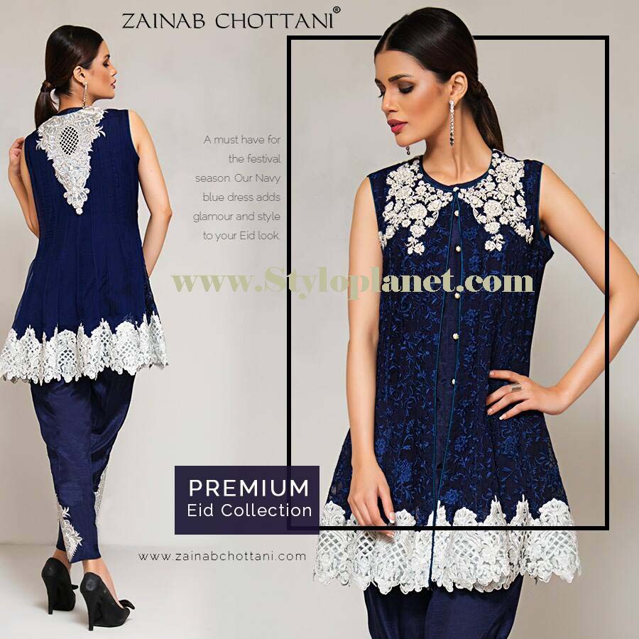 Zainab Chottani Premium Embroidered Eid Collection 2016-2017 (2)