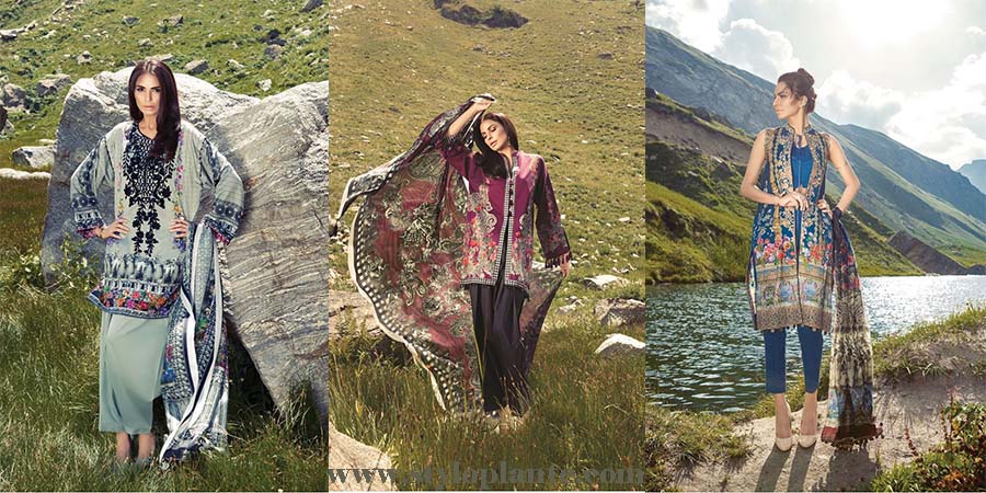 Ethnic By Outfitters Stylish Winter Suits Collection for Women 2016-2017