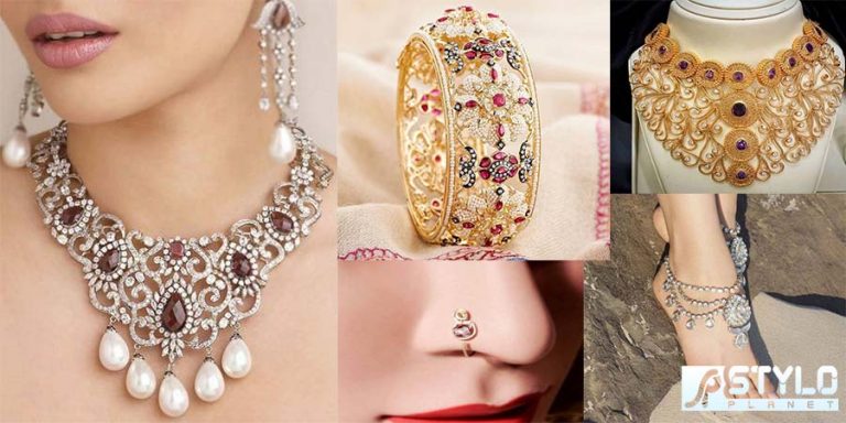 Beautiful Jewlery Designs for Girls and Brides 2017