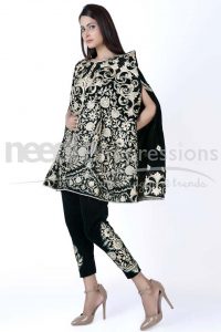 cape-style-dresses-for-women-by-pakistani-designers-2016-2017-9
