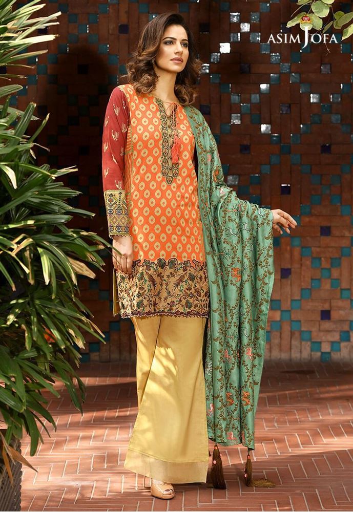 stylish-pakistani-designers-dresses-with-bell-bottom-pantstrousers-2017-2
