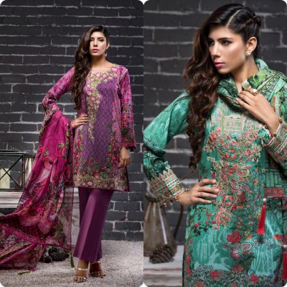BeechTree Winter khaddar and Cambric Dresses Collection 2017-2018 ...