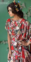 Gul Ahmed Summer Silk & Chiffon Dresses Collection 2017-2018 (18)