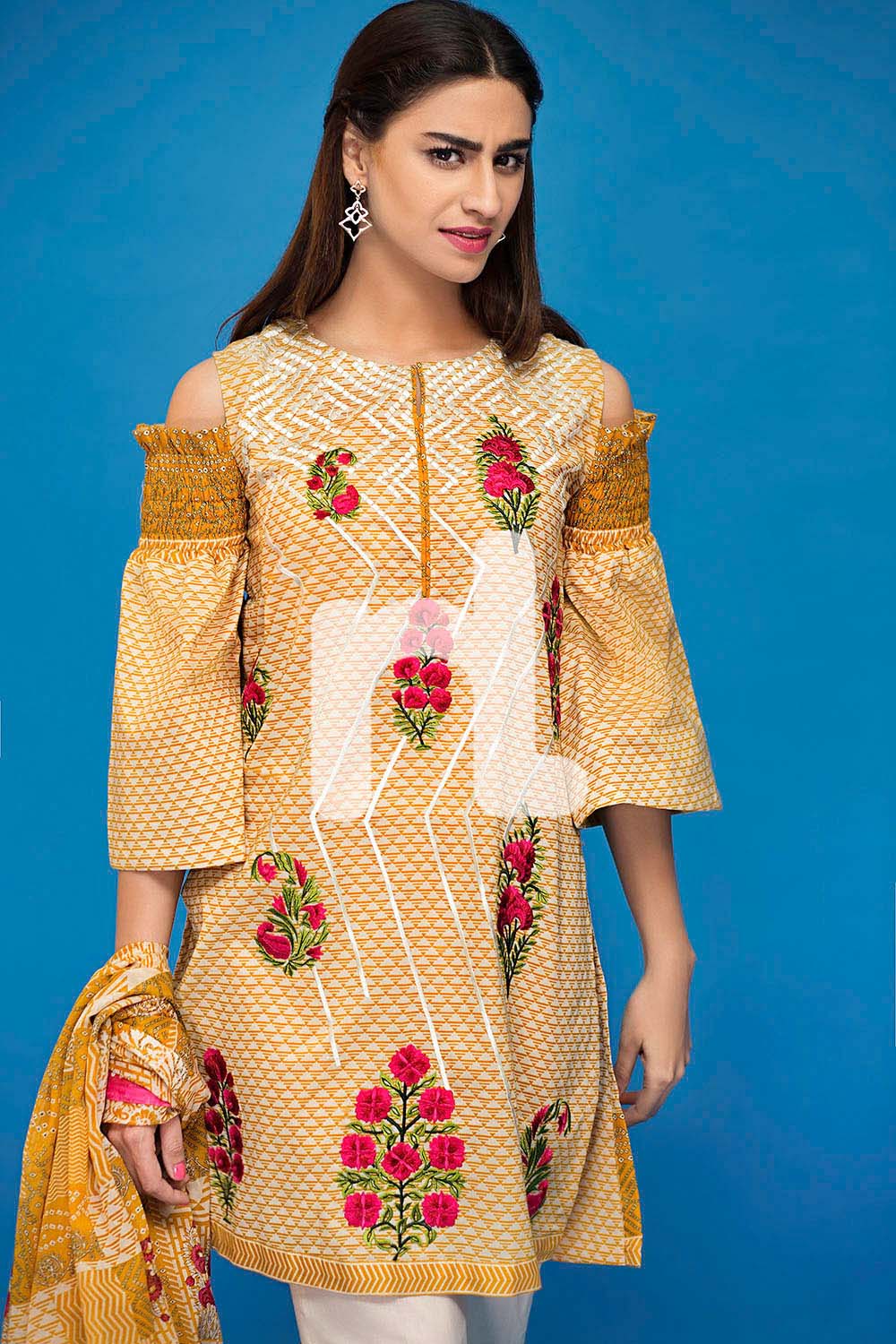 Nishat Linen 3 Piece Dresses