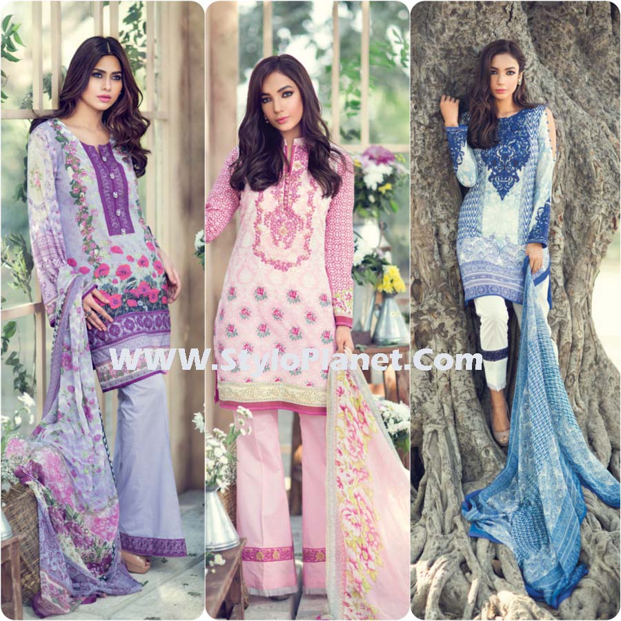 Gulaal Summer Lawn Dresses Volume 1 Collection 2017-2018