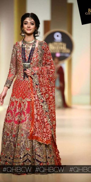 Aisha Fareed- mobile Hum Bridal Couture Week 2017 (2)