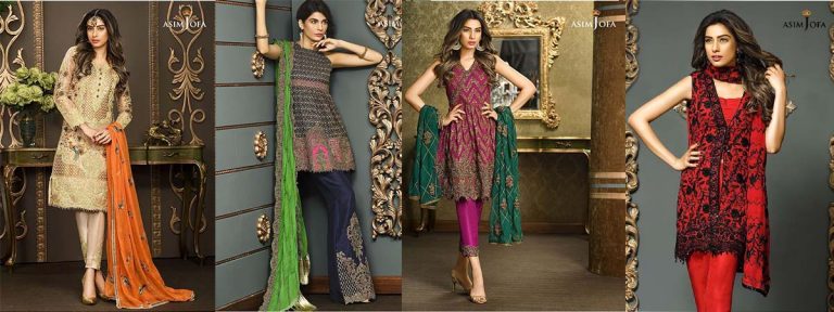 Asim Jofa Latest Eid Mysorie Chiffon Collection 2017-18 for Women