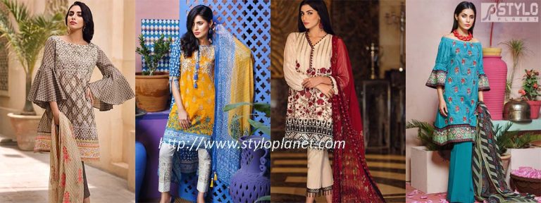 Khaadi Luxury Embroidered Eid Collection 2017-18