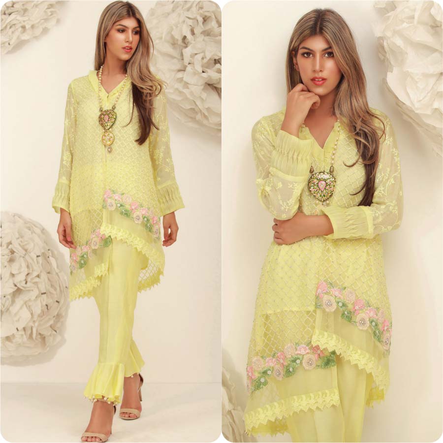 Sana Abbas Embroidered Eid Dresses Collection 2017-18 Designer Dresses ...