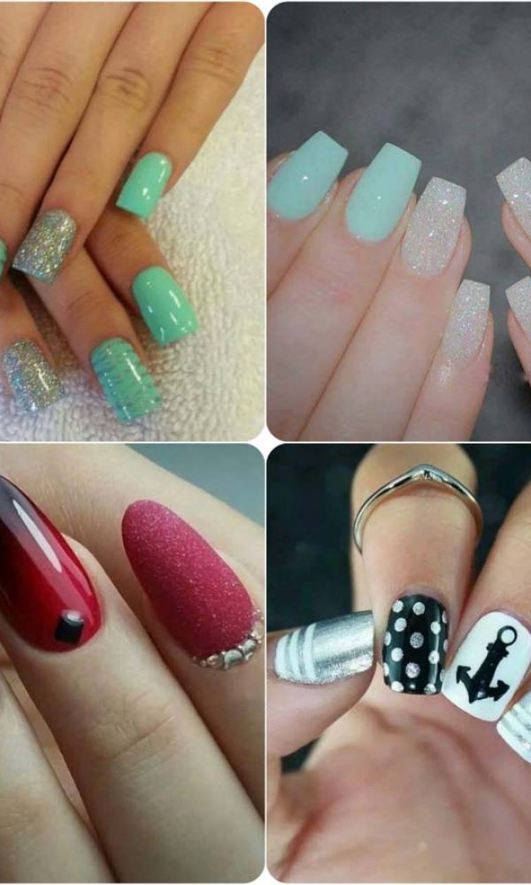 Beautiful Classy Eid Nail Paint Designs and Colors for Girls 2017-18 (17)