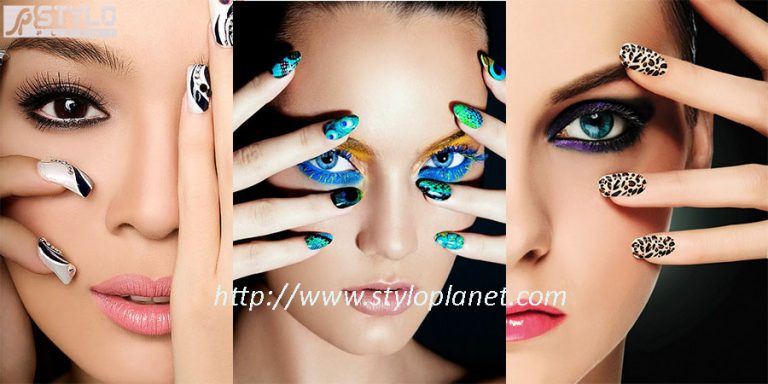 Beautiful Classy Eid Nail Paint Designs and Colors for Girls 2020-21
