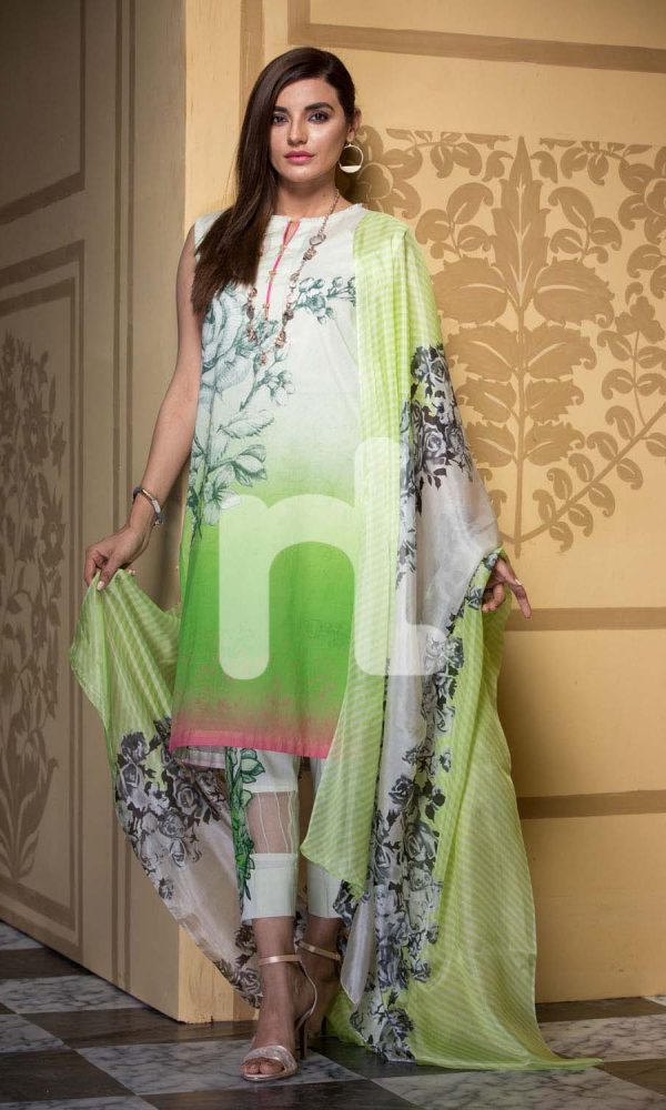 Nishat Linen Printed and Embroidered Eid Dresses Collection 2017-18 (11)