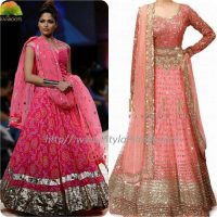 Best Pakistani and Indian Anarkali Frocks Trends and Designs 2017-2018 (16)