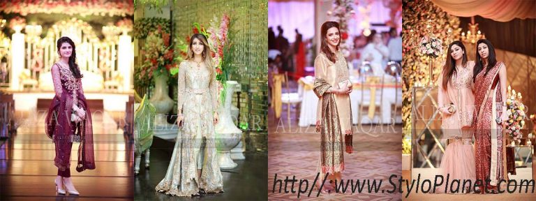 Unique Party Wear Dresses For Pakistani Girls 2017