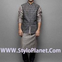 Latest Men Mehndi Dresses Shalwar Kameez and Kurta Designs 2017-2018 (15)