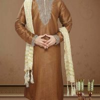 Latest Men Mehndi Dresses Shalwar Kameez and Kurta Designs 2017-2018 (8)