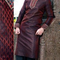 Latest Men Mehndi Dresses Shalwar Kameez and Kurta Designs 2017-2018 (9)
