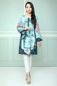 CROSS STITCH WINTER COTTON SATIN EMBROIDERED COLLECTION 2018-2019 (9)