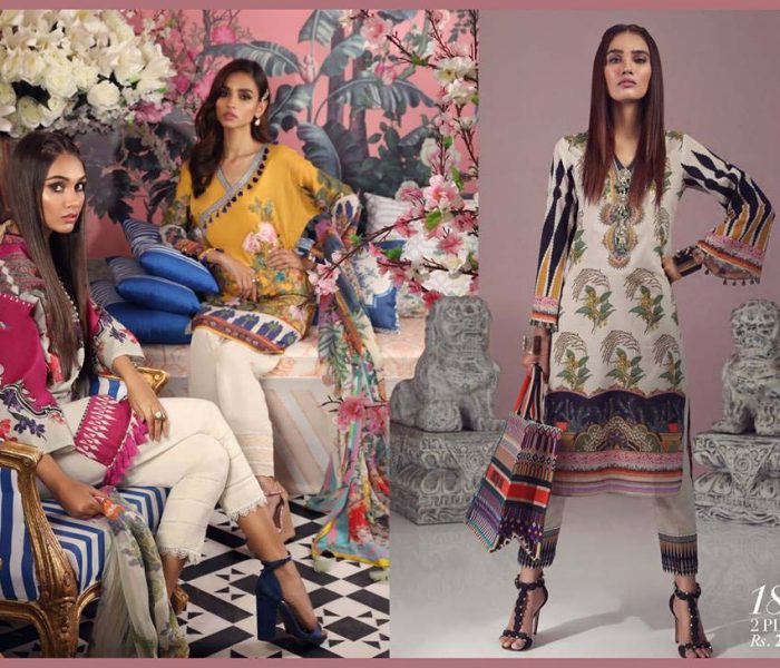 Sana Safinaz Latest Unstitch & Ready To Wear Summer Dresses Collection 2019 (10)
