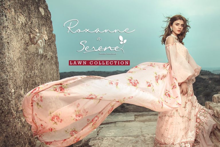 Serene Premium Roxanne Embroidered Lawn Collection 2020