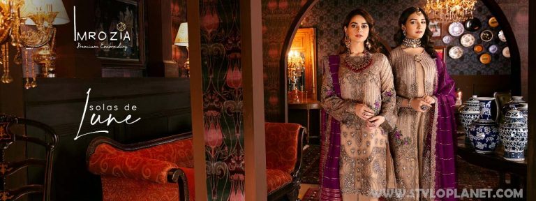 Imrozia Premium By Serene Luxury Embroidered Party Wear Collection 2020-2021
