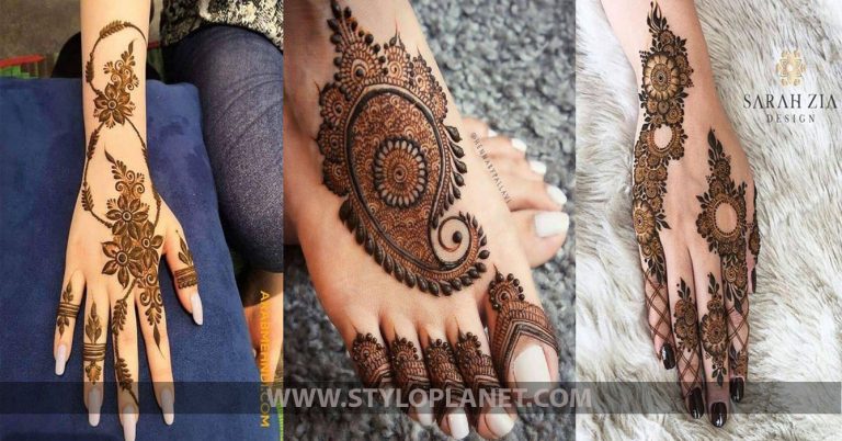 Latest Simple and Newest Mehndi Designs For Girls 2020-2021