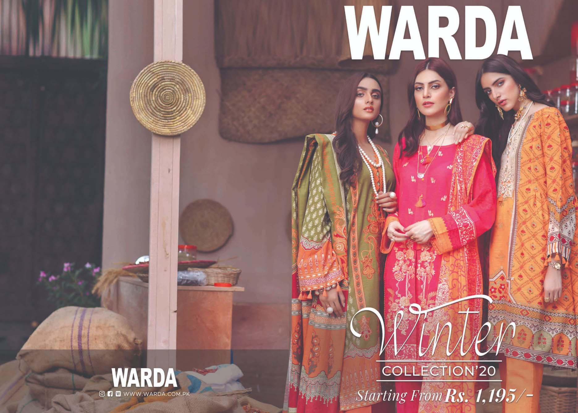 Warda Designers Latest Unstitch and Pret Dresses 2020