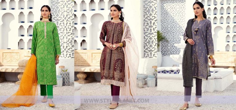 Cross Stitch Summer Embroidered Jacquard and Lawn Dresses Collection 2021-2022