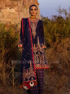 Ethnic By Outfitters Ladies Unstitched Fromal Winter Collection 2021-22 (2)