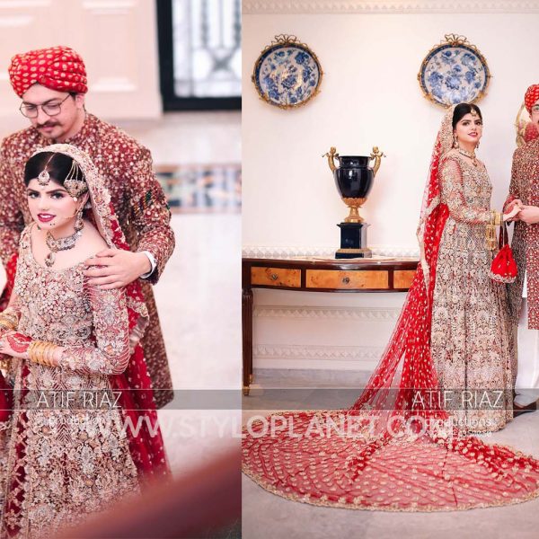 Pakistani Latest Wedding Dresses 2022 (Bride and Groom) (10)