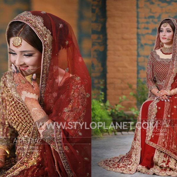 Pakistani Latest Wedding Dresses 2022 (Bride and Groom) (12)