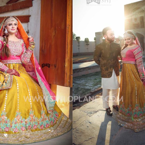 Pakistani Latest Wedding Dresses 2022 (Bride and Groom) (7)