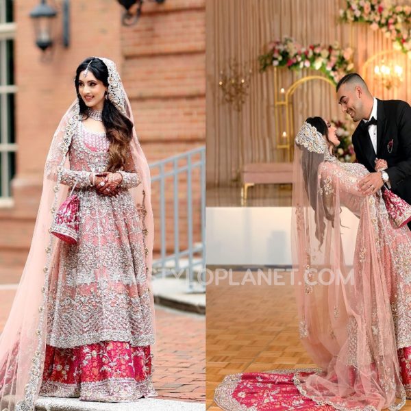 Pakistani Latest Wedding Dresses 2022 (Bride and Groom) (9)