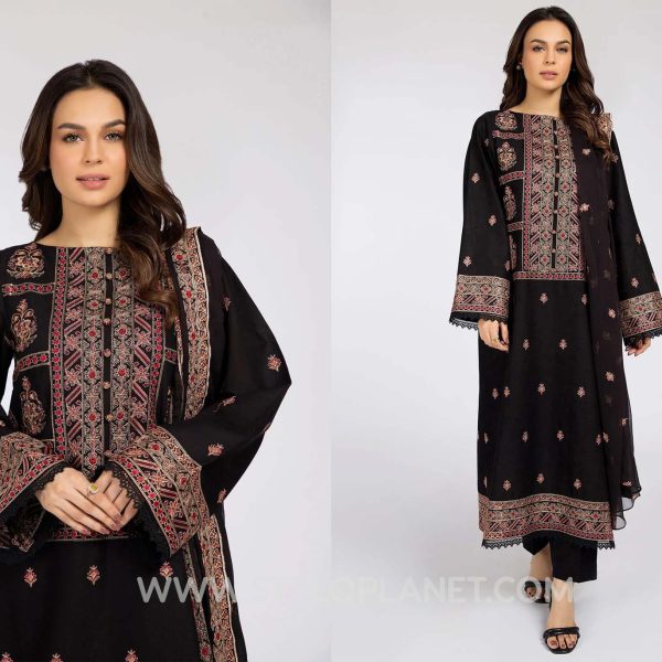 KAYSERIA BEAUTIFUL WINTER KHADDAR AND VELVET DRESSES WITH SHAWLS COLECCTION 2022 FOR WOMEN (1)