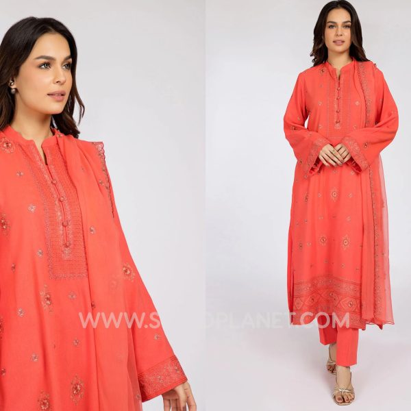 KAYSERIA BEAUTIFUL WINTER KHADDAR AND VELVET DRESSES WITH SHAWLS COLECCTION 2022 FOR WOMEN (6)