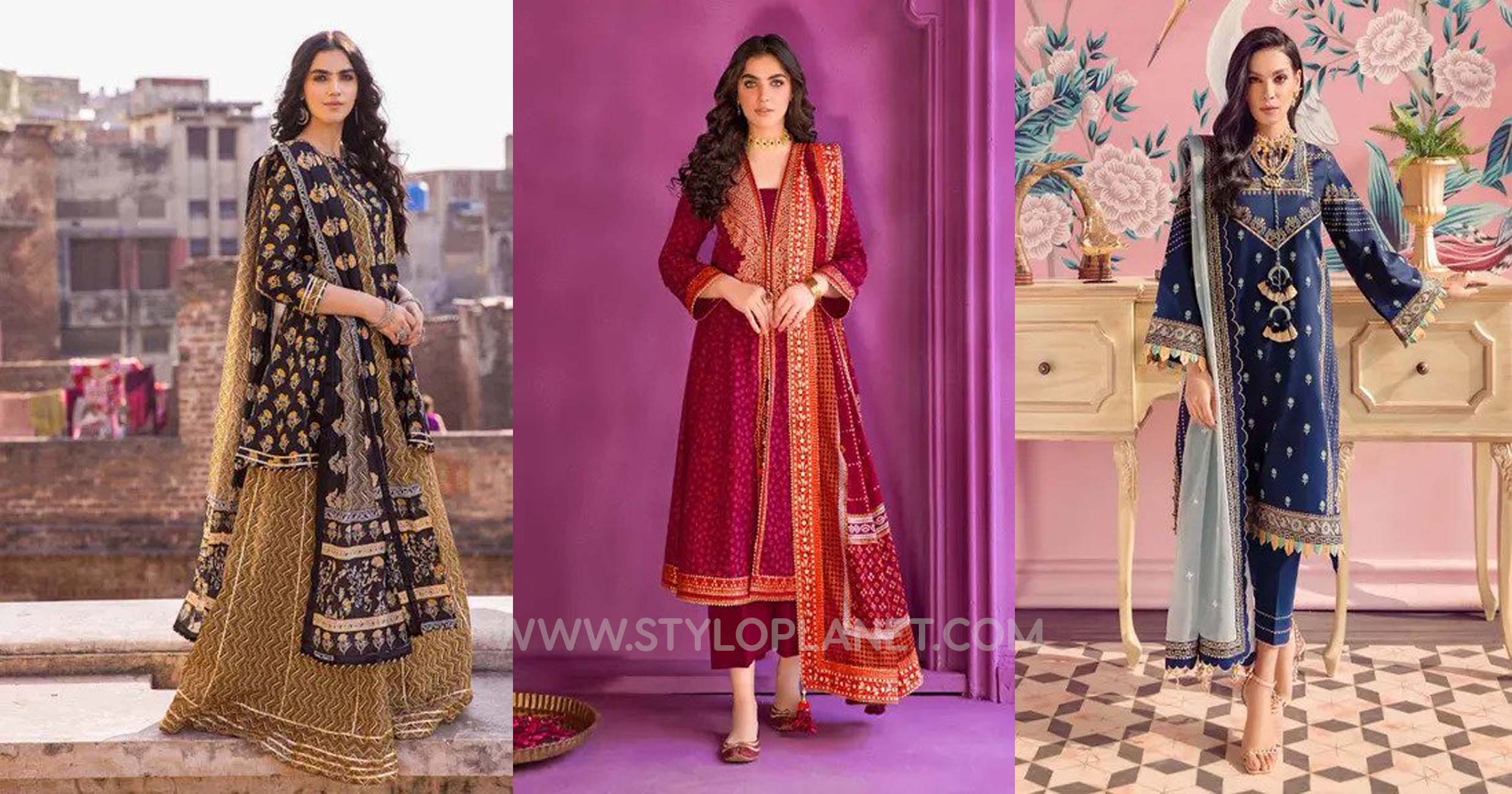 Gul Ahmed Latest Summer Premium Lawn Collection 2023