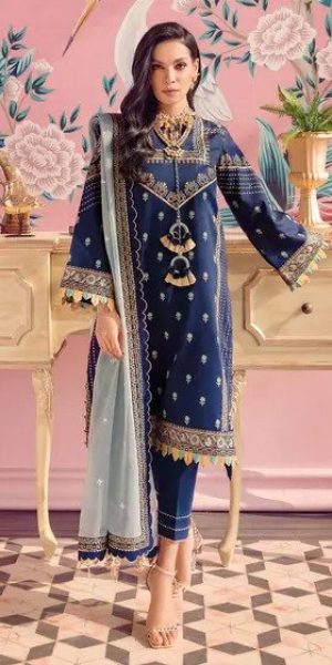 Gul Ahmed Premium Embroidered Lawn Collection 2023-24 (5)