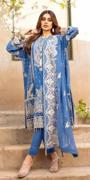 Gul Ahmed Premium Embroidered Lawn Collection 2023-24 (6)