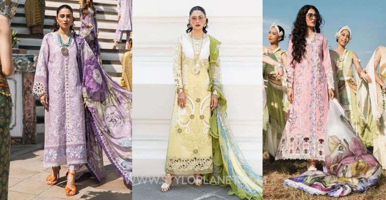 Mushq Luxury Embroidered Summer Lawn Collection 2023-24 New Arrival